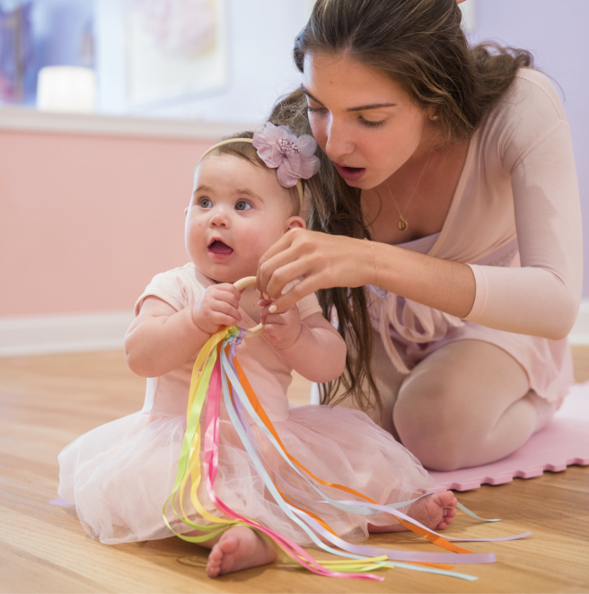 Tutu Teachers are trained to use class props in a variety of ways that stimulate development